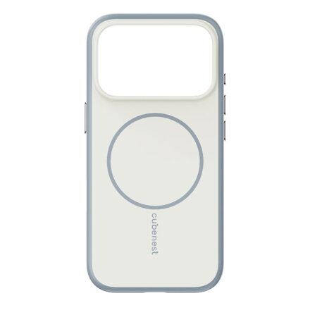 Cubenest iPhone 17 Pro matt bézs tok MagSafe kompatibilis