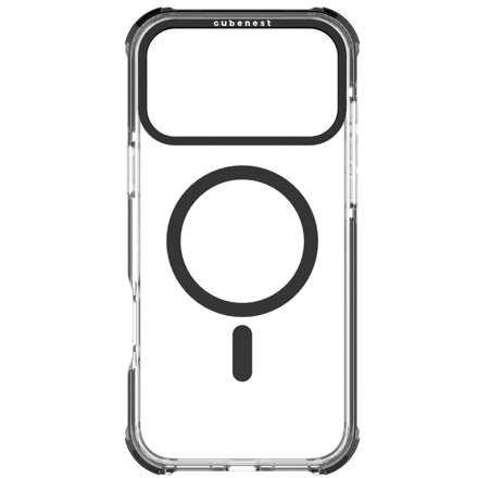 Cubenest iPhone 17 Pro Max MagPro Strong Guard fekete tok
