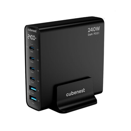 Cubenest PD GaN töltő 240W S6D0
