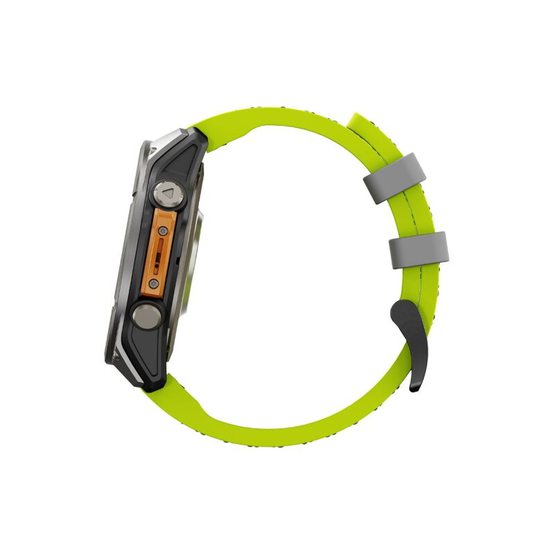 Prémium sportóra szíj az Garmin Watch QuickFit 22 mm Sárga-Szürke