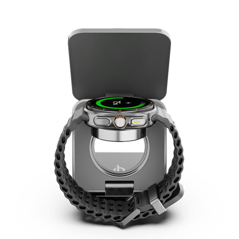Cubenest Qi2 3 az 1-ben Összecsukható vezeték nélküli mágneses töltő SQS312 Pro Samsung Watch