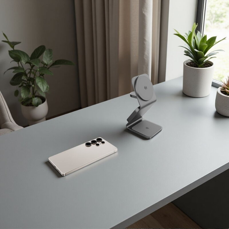 Cubenest Qi2.2 3 az 1-ben Vezeték nélküli mágneses töltő SQS314 Pro Samsung Watch