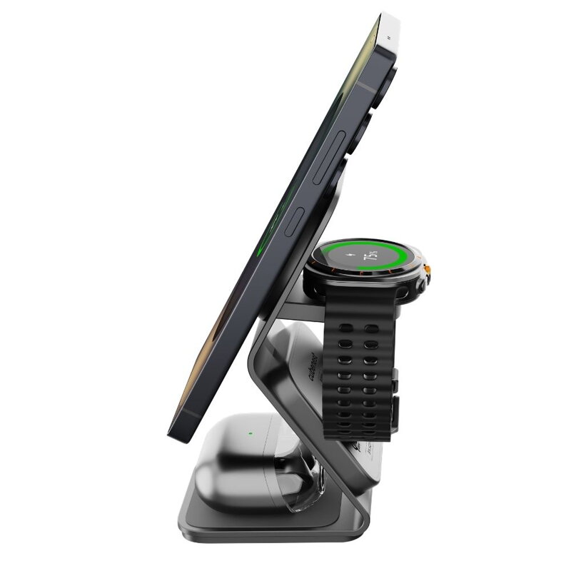 Cubenest Qi2.2 3 az 1-ben Vezeték nélküli mágneses töltő SQS314 Pro Samsung Watch