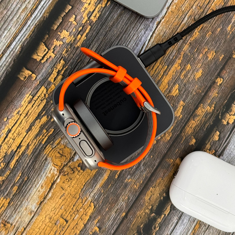 Cubenest 2 az 1-ben Összecsukható vezeték nélküli mágneses töltő S211