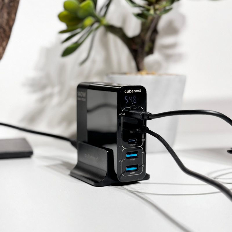 Cubenest PD GaN töltő 140W S5D0