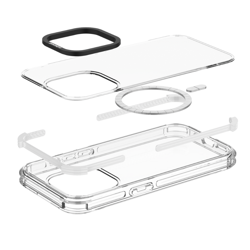 Cubenest iPhone 15 Pro MagPro Strong Guard fehér tok