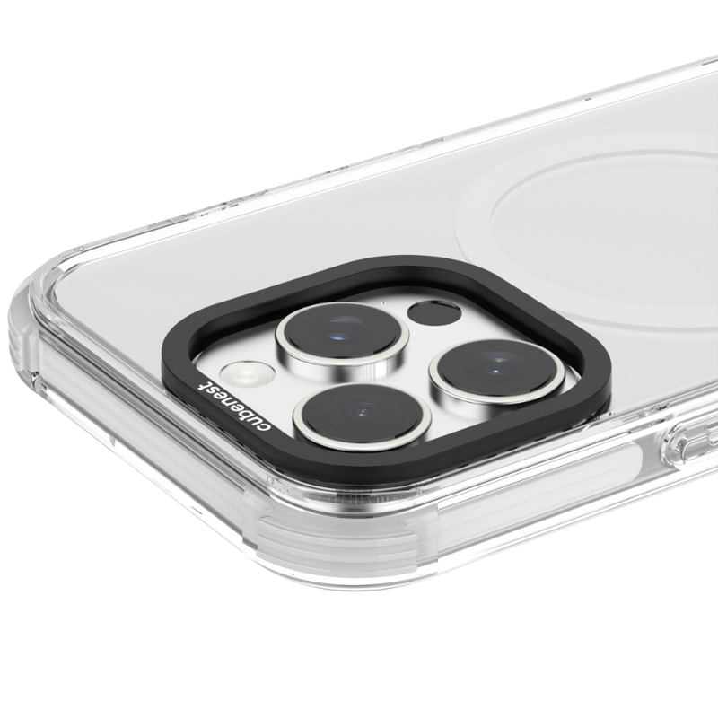 Cubenest iPhone 15 Pro MagPro Strong Guard fehér tok