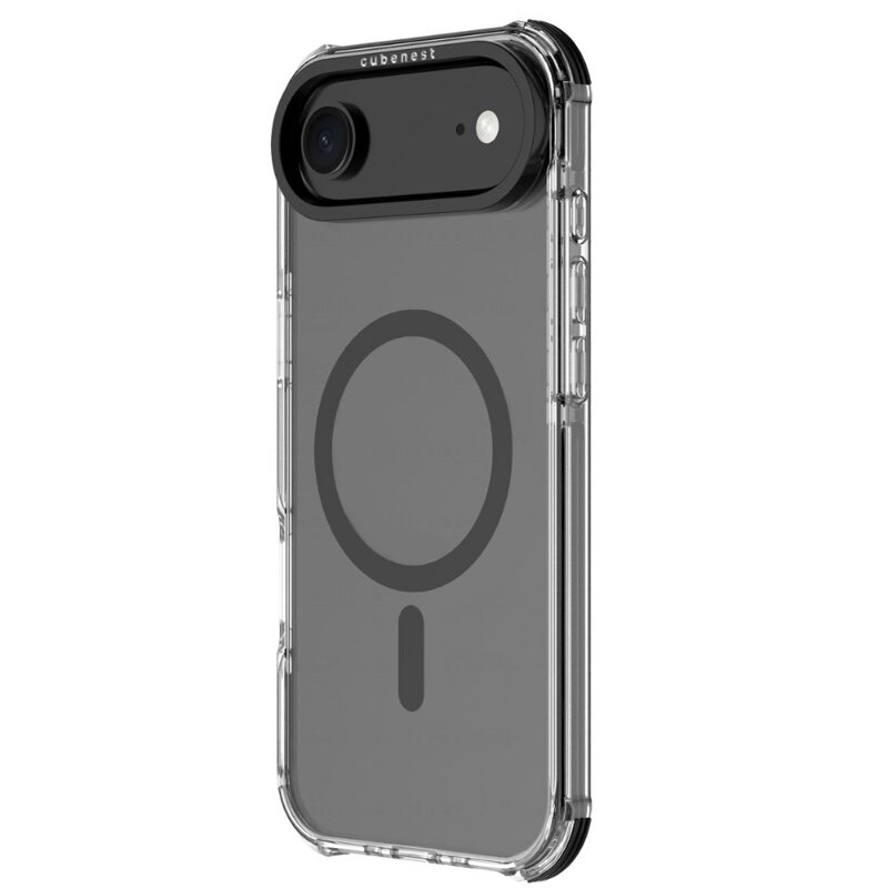 Cubenest iPhone 17 Air MagPro Strong Guard fekete tok