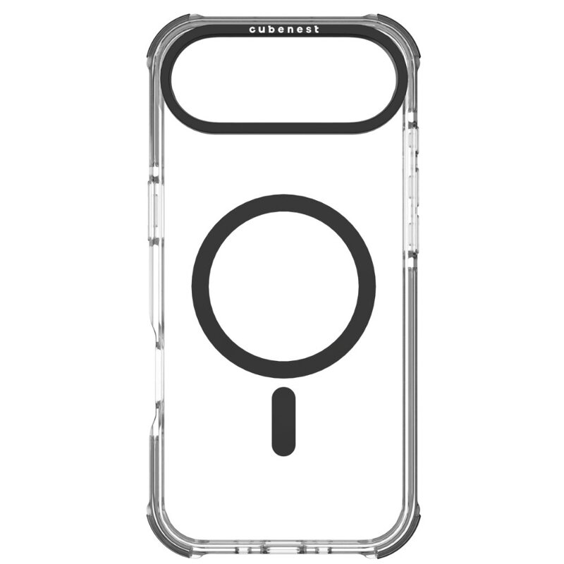 Cubenest iPhone 16 Pro MagPro Strong Guard fekete tok Cubenest iPhone 16 Pro MagPro Strong Guard fekete tok