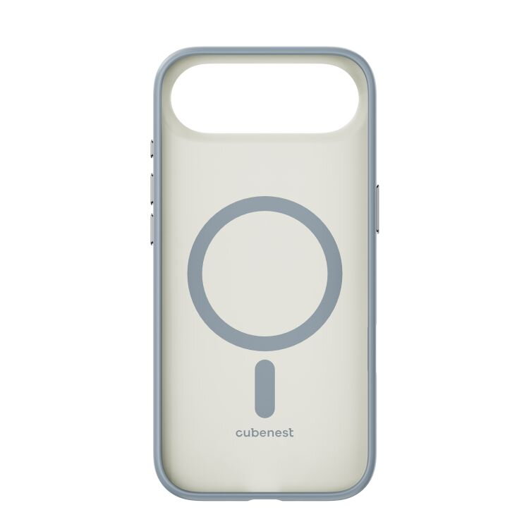 Cubenest iPhone 17 Air matt bézs tok MagSafe kompatibilis