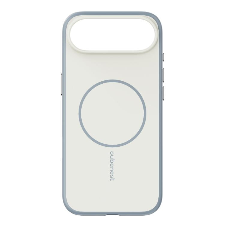 Cubenest iPhone 17 Air matt bézs tok MagSafe kompatibilis