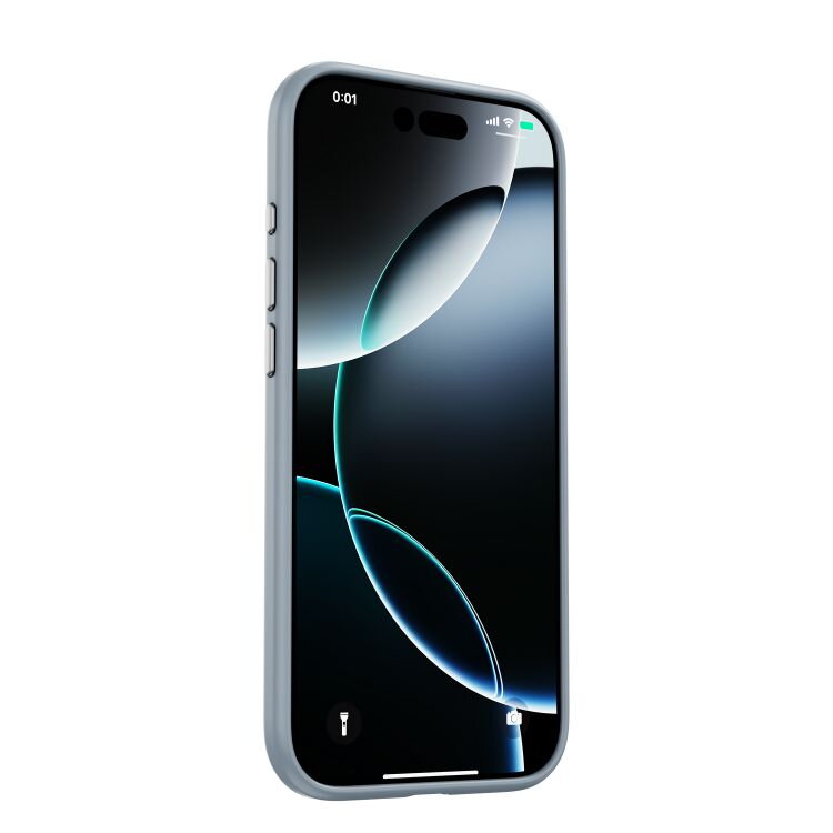 Cubenest iPhone 17 Air matt bézs tok MagSafe kompatibilis