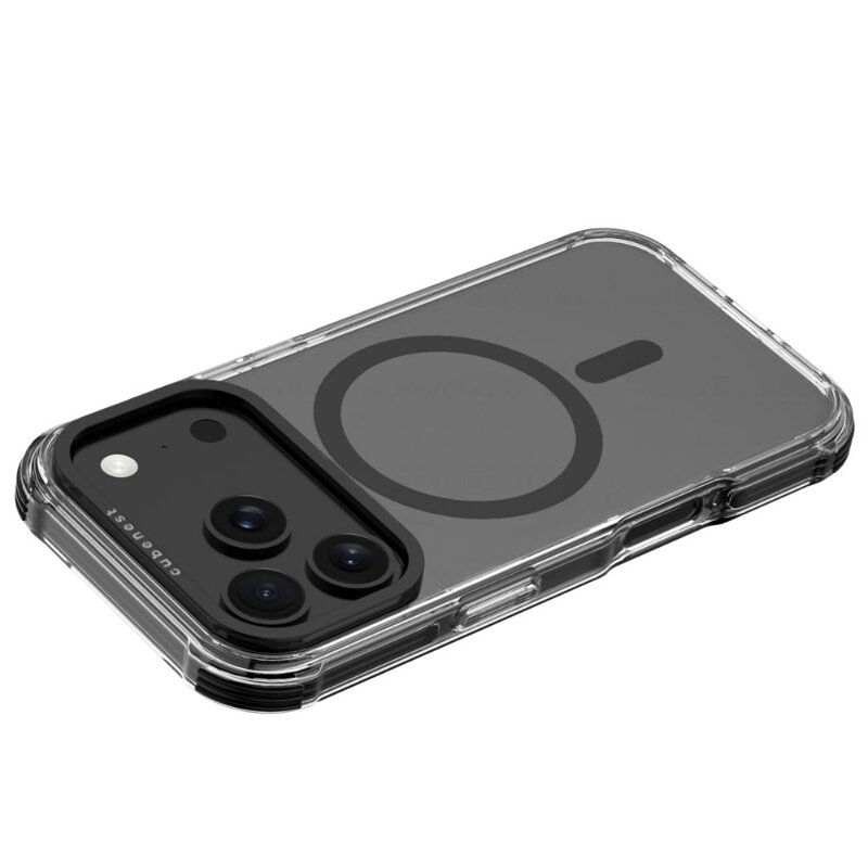 Cubenest iPhone 17 Pro MagPro Strong Guard fekete tok