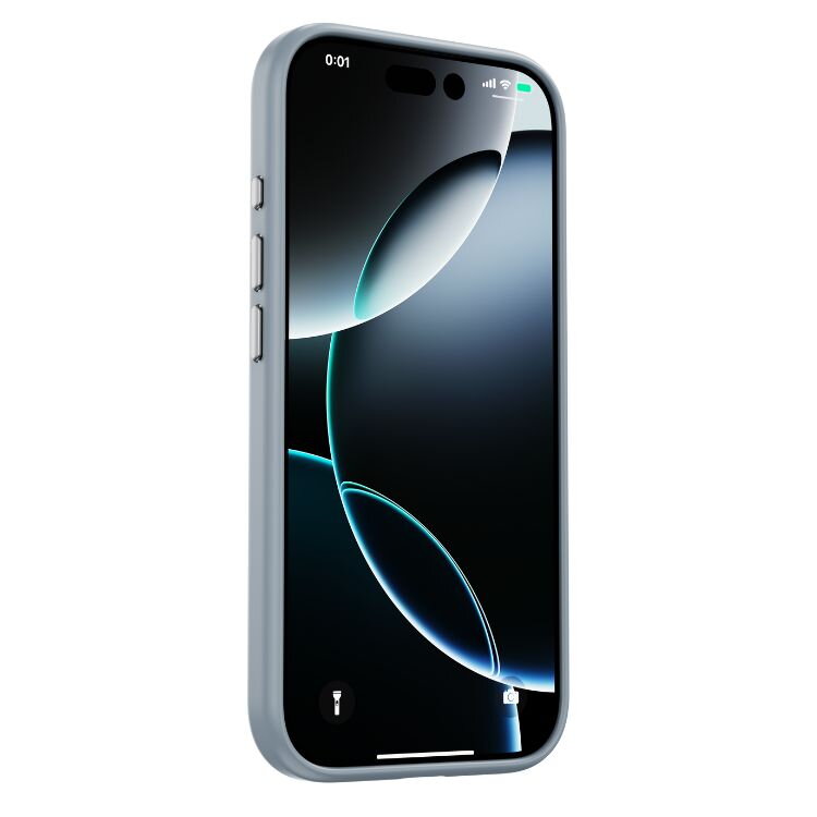 Cubenest iPhone 17 Pro matt bézs tok MagSafe kompatibilis