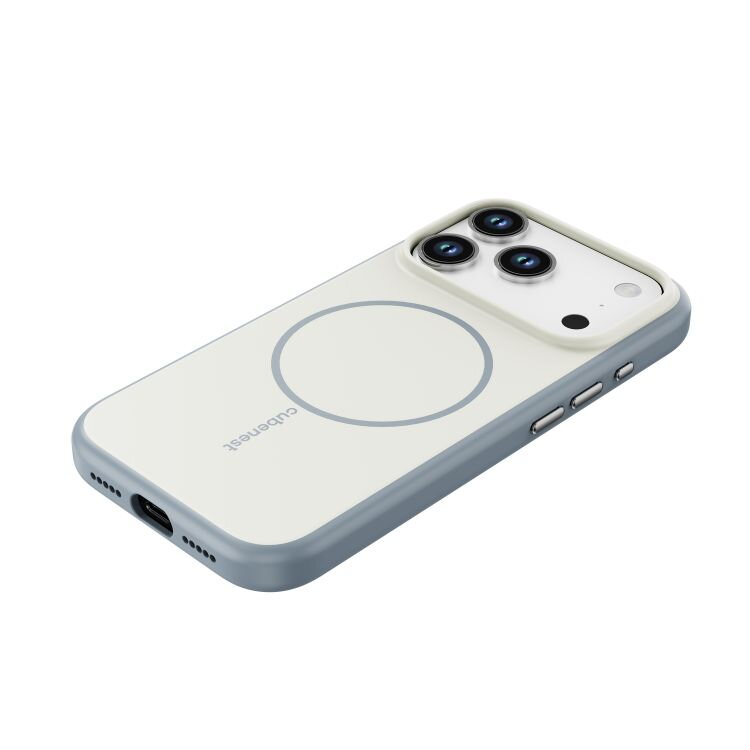 Cubenest iPhone 17 Pro matt bézs tok MagSafe kompatibilis