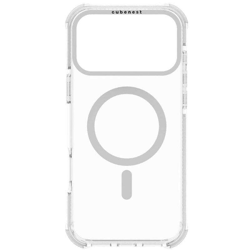 Cubenest iPhone 16 Pro MagPro Strong Guard fekete tok Cubenest iPhone 16 Pro MagPro Strong Guard fekete tok