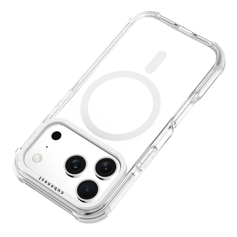 Cubenest iPhone 17 Pro MagPro Strong Guard fehér tok