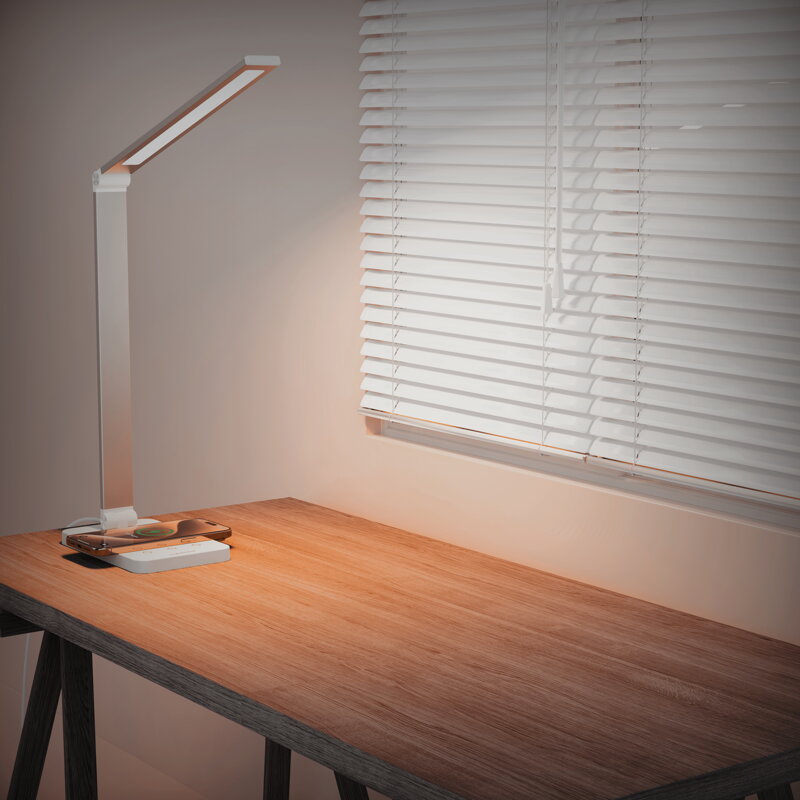 Cubenest LED asztali lámpa vezeték nélküli töltéssel LTW01C