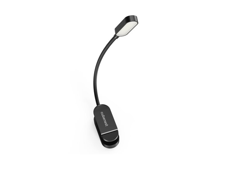 Cubenest fekete LED lámpa klipsszel LTW02