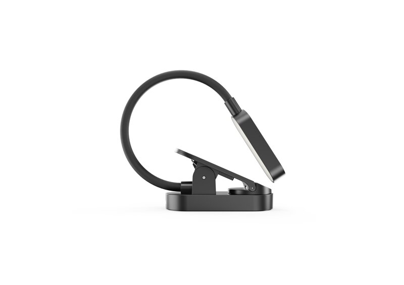 Cubenest fekete LED lámpa klipsszel LTW02