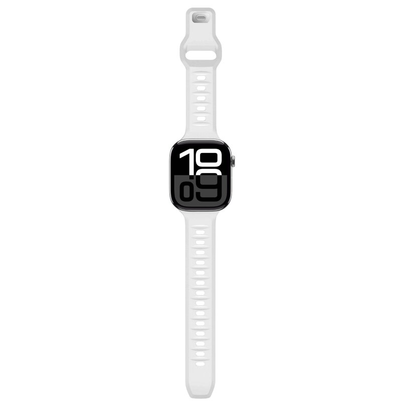 Prémium sportóra szíj az Apple Watch-hoz Fehér