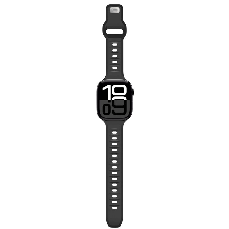 Prémium sportóra szíj az Apple Watch-hoz Fekete