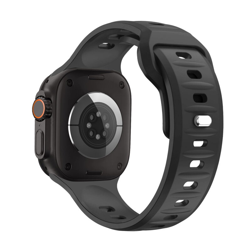 Prémium sportóra szíj az Apple Watch-hoz Fekete