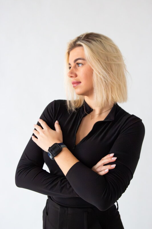 Prémium sportóra szíj az Apple Watch-hoz Szürke-Kék