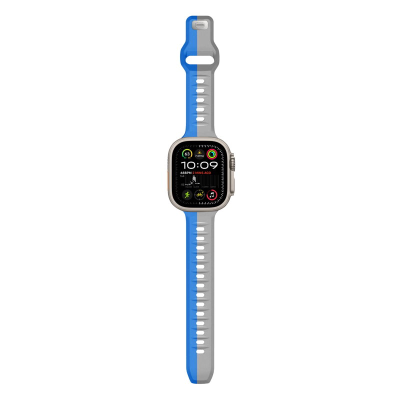 Prémium sportóra szíj az Apple Watch-hoz Kék-Szürke