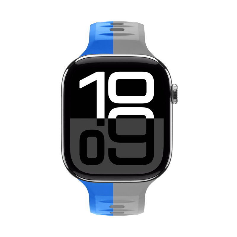Prémium sportóra szíj az Apple Watch-hoz Kék-Szürke