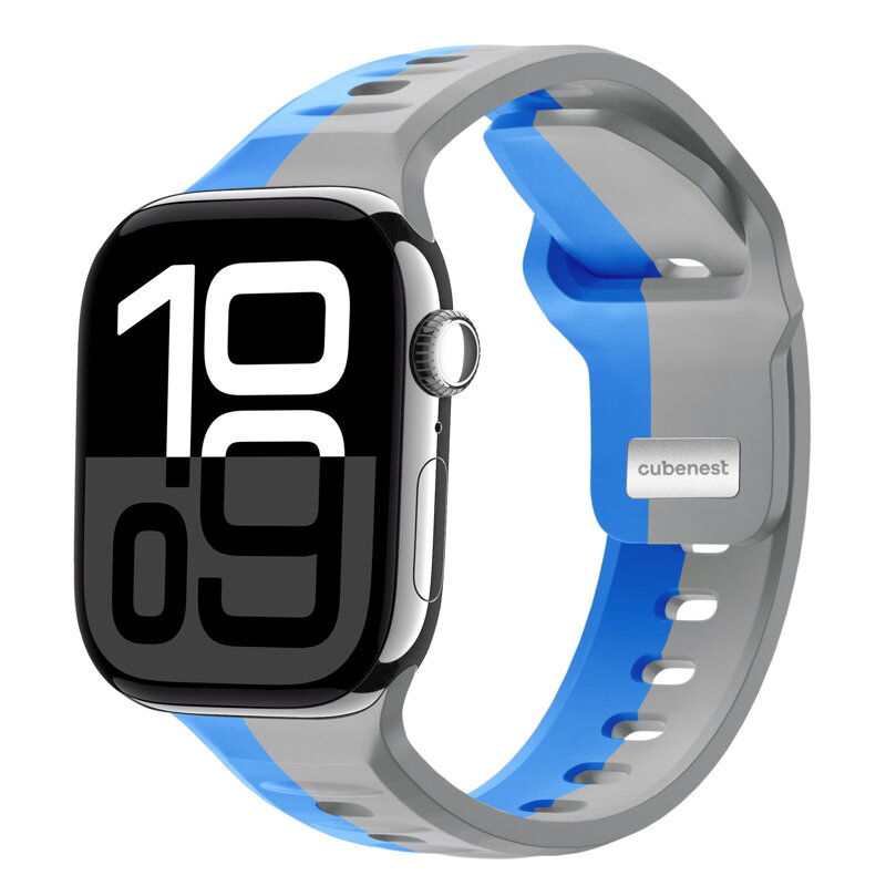 Prémium sportóra szíj az Apple Watch-hoz Kék-Szürke