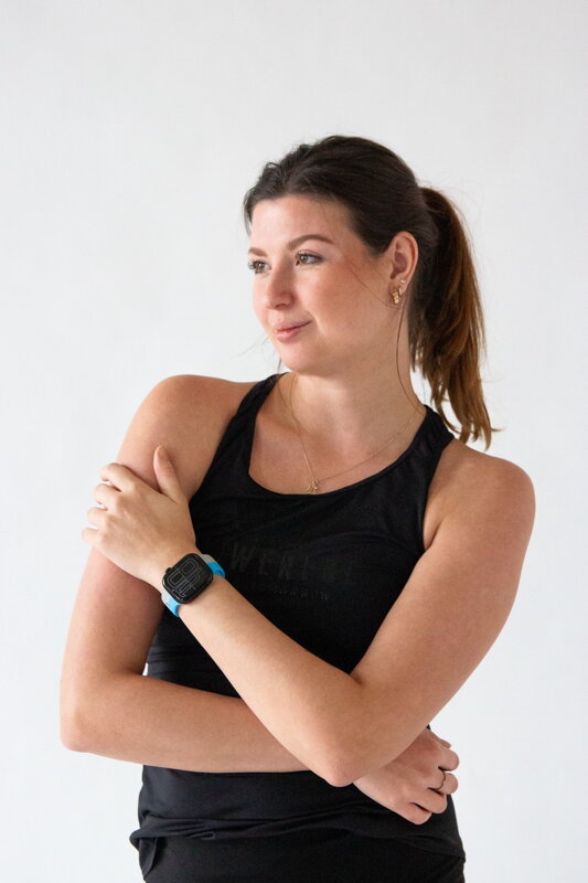 Prémium sportóra szíj az Apple Watch-hoz Kék-Szürke