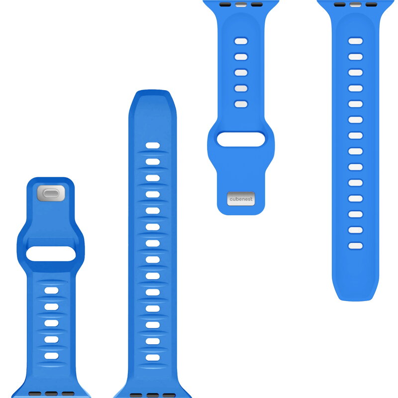 Prémium sportóra szíj az Apple Watch-hoz Kék