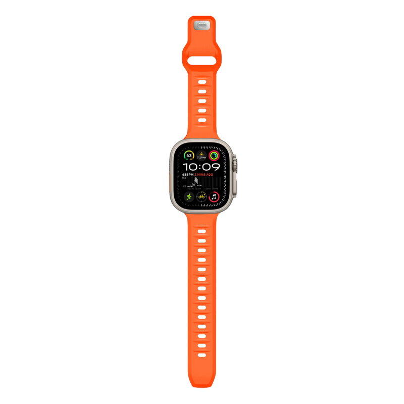 Prémium sportóra szíj az Apple Watch-hoz Narancs