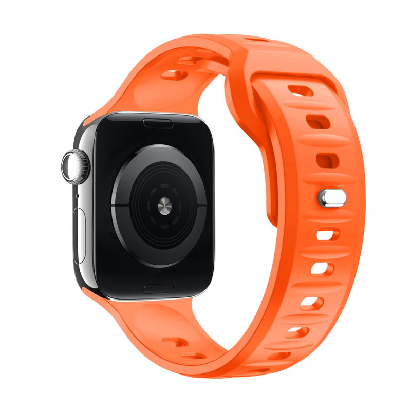 Prémium sportóra szíj az Apple Watch-hoz Narancs