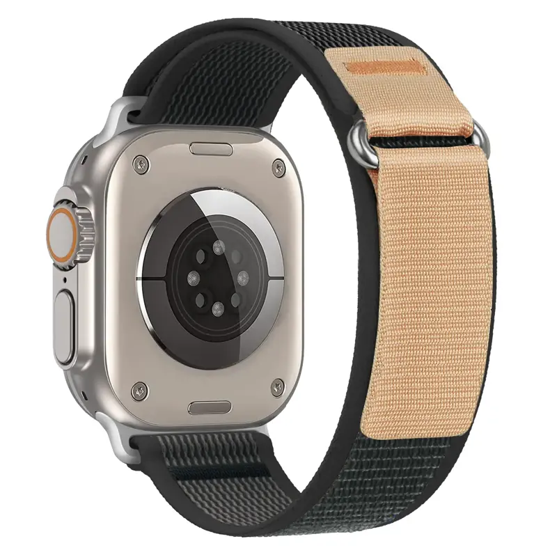 Apple Watch Trail Loop Fekete-Bézs szíj 