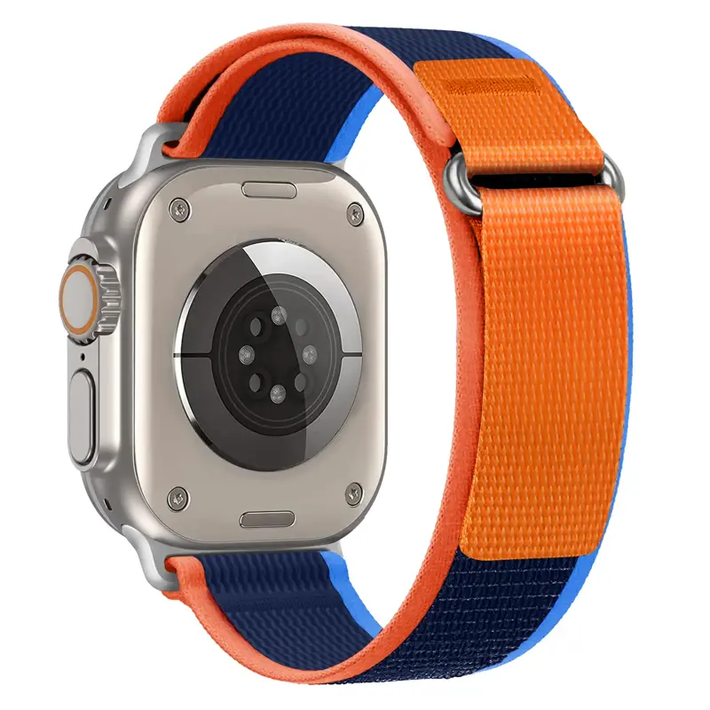 Apple Watch Trail Loop Kék-Narancs szíj 