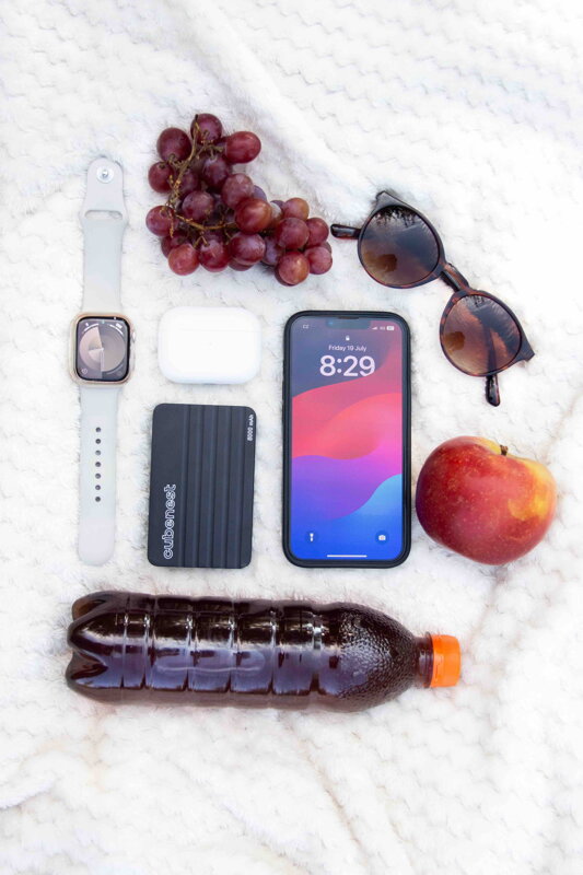 Cubenest Vezeték nélküli mágneses fekete power bank 5000 mAh S1B1