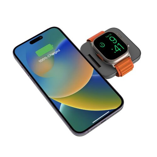 Cubenest 2 az 1-ben Összecsukható vezeték nélküli mágneses töltő S211