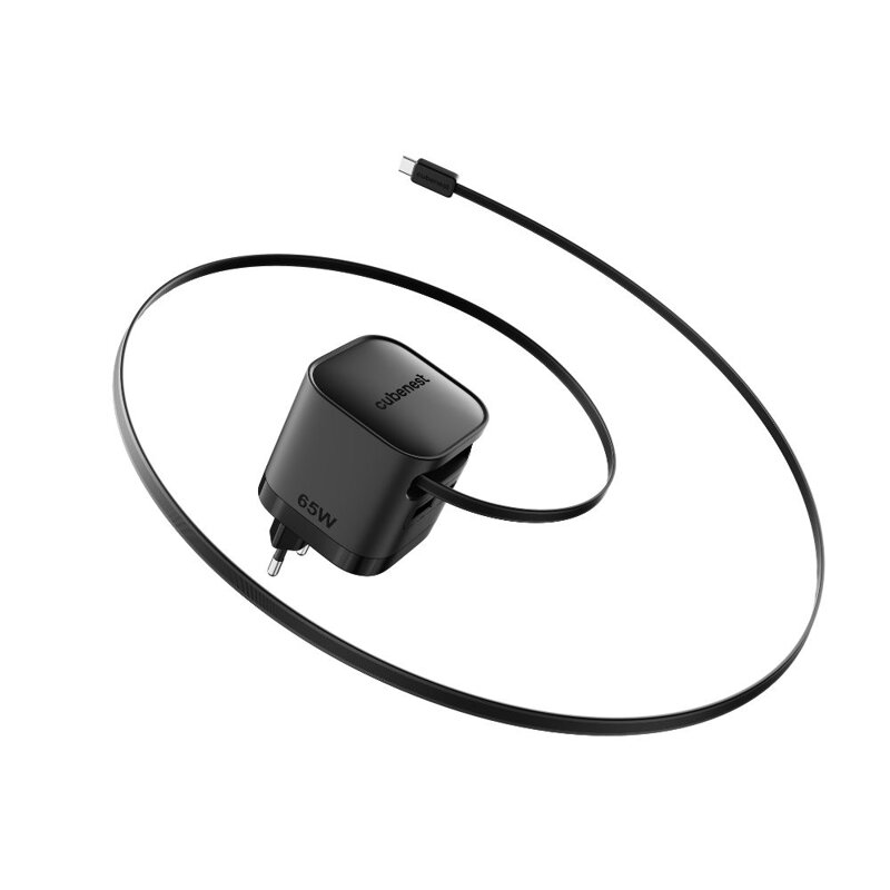Cubenest PD GaN adapter kábellel 65W S3D2