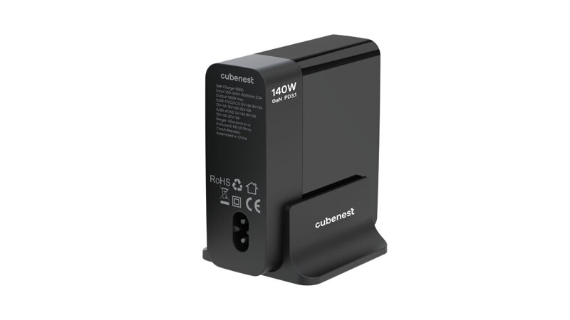 Cubenest PD GaN töltő 140W S5D0