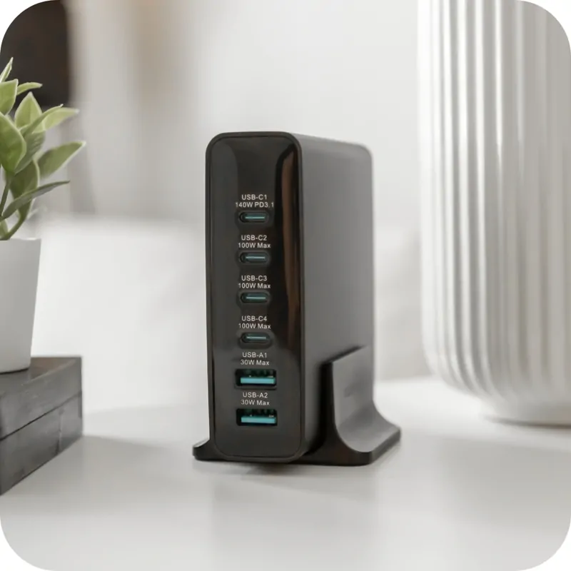 Cubenest PD GaN töltő 240 W S6D0 Cubenest PD GaN töltő 240 W S6D0