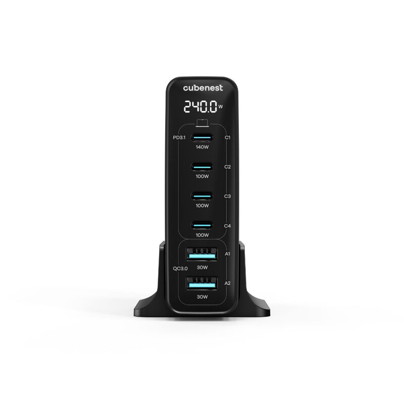 Cubenest PD GaN töltő 240W S6D0