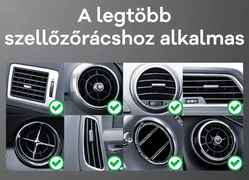 Cubenest Qi2 Vezeték nélküli mágneses autós töltő SQ1C0