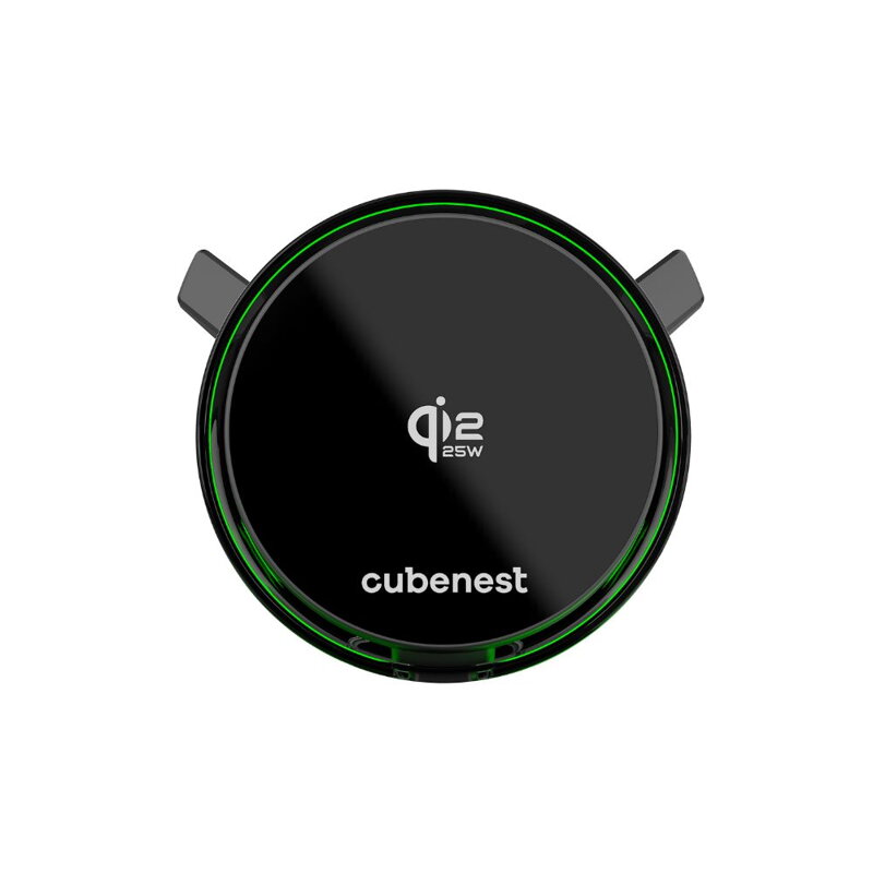 Cubenest Qi2.2 Hűtéssel ellátott vezeték nélküli mágneses autós töltő SQ1C3