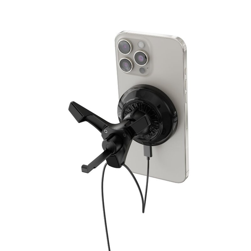 Cubenest Qi2.2 Hűtéssel ellátott vezeték nélküli mágneses autós töltő SQ1C3