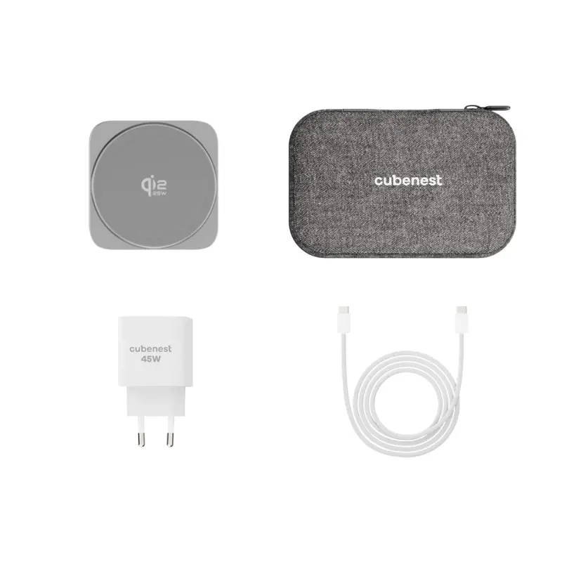Qi2 3 az 1-ben Összecsukható MagSafe töltő