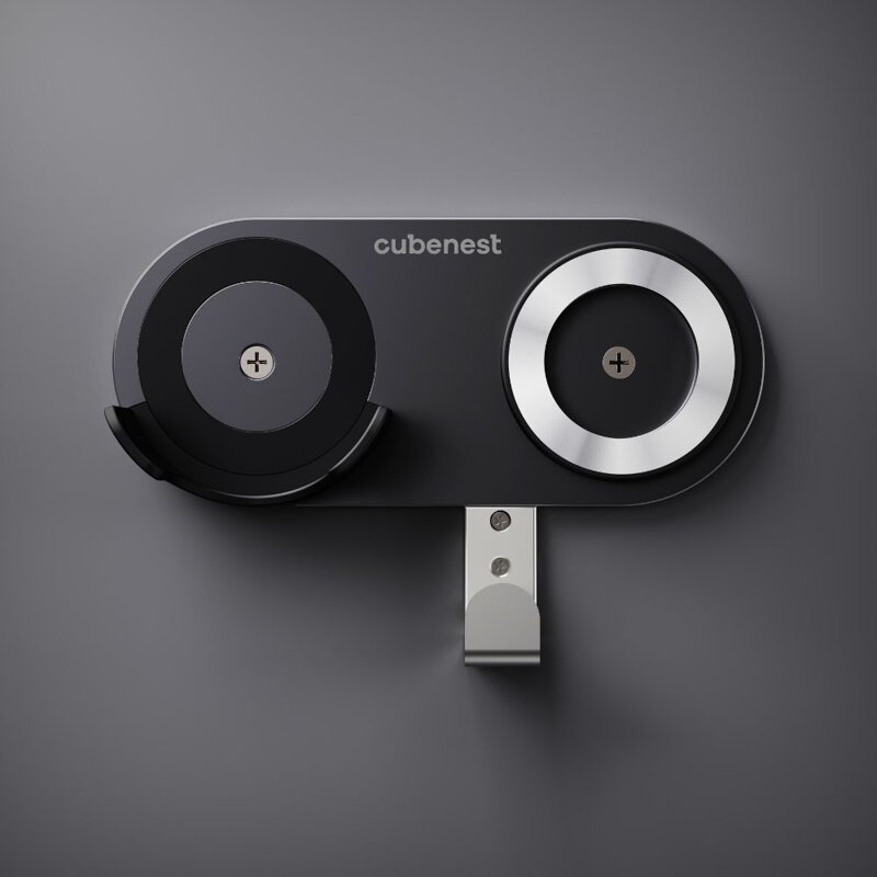 Cubenest SwiftDry SDHD01 mágneses szürke hajszárító tartó