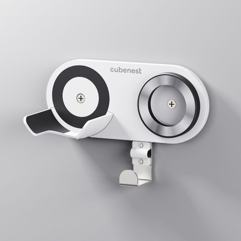 Cubenest SwiftDry SDHD01 mágneses fehér hajszárító tartó