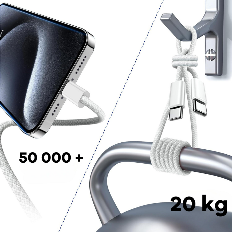 Cubenest USB-C/USB-C kábel 60W 1m 2db